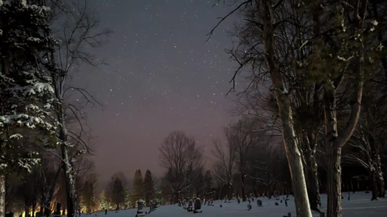 Astrophotgraphy, Aurora Borealis, Porcupine Mountains