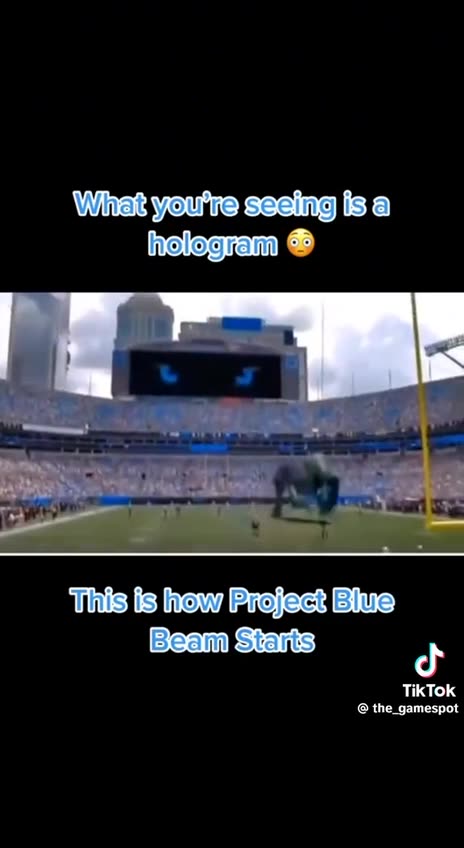 Project Blue Beam Holographic Imagery