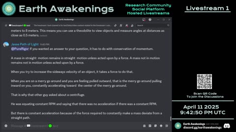Earth Awakenings - Livestream 1 - #3102