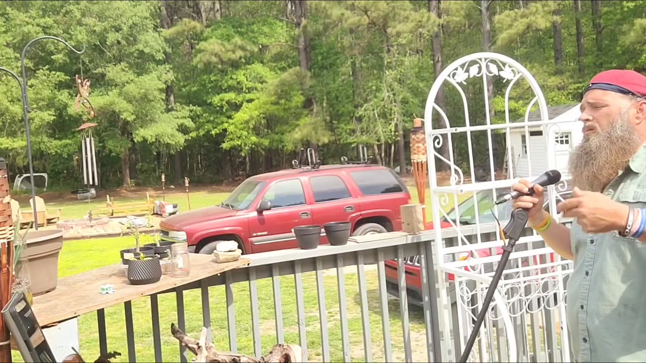 Playing Some New & Practicing Some Others on The Back Porch 4/22/2025