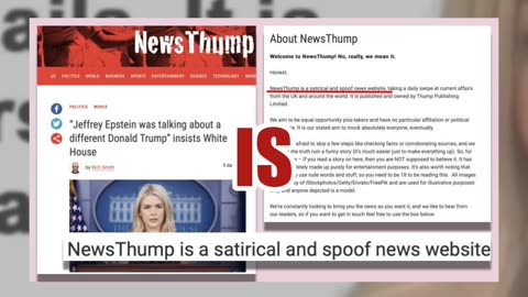 Fact Check: Karoline Leavitt Did NOT Say Trump In Epstein Files Is Another Person With The Same Name