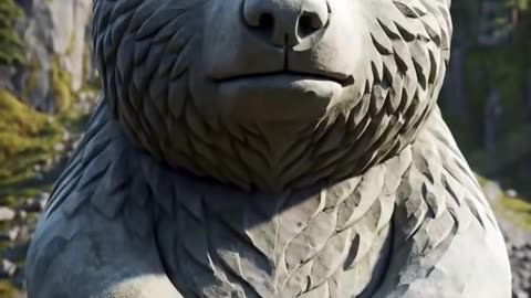 When a Falling Rock Becomes a Cute Animal!