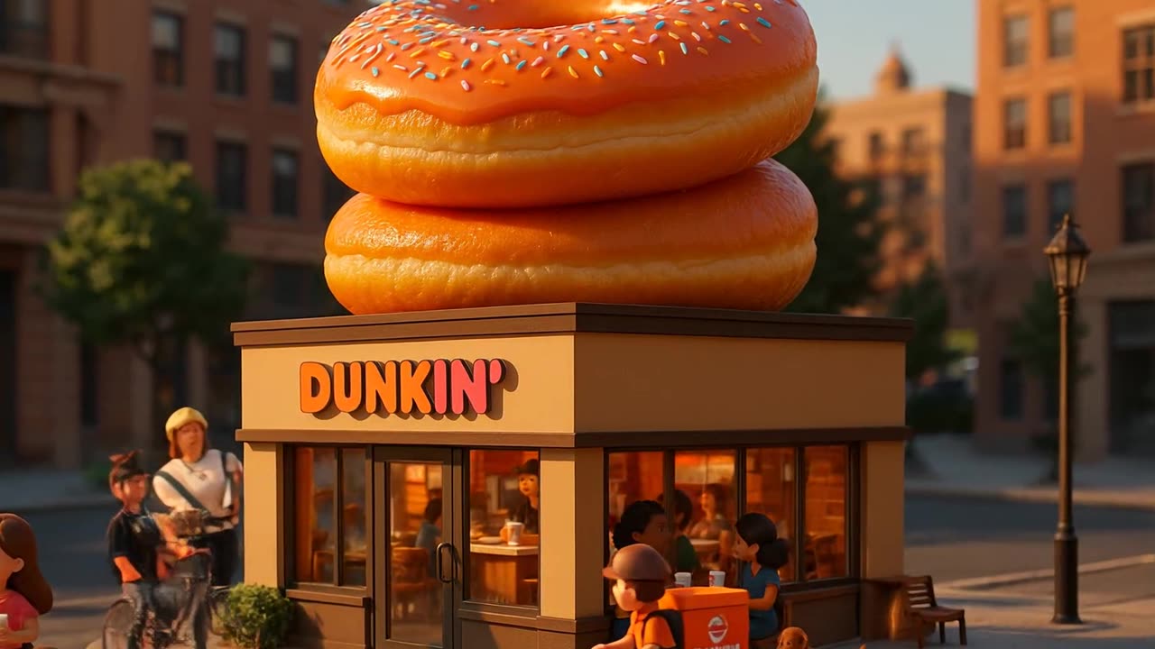 "When Donuts Take Over the City!"