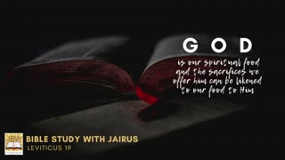 #Bible Study with #Jairus- #Leviticus 19 Do not mate different kinds of animals