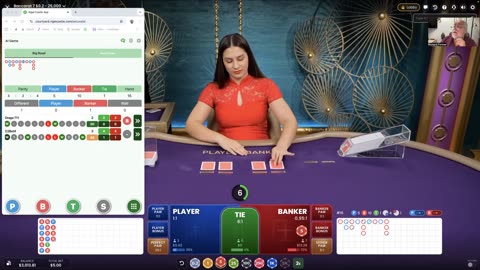 Win at baccarat with RichieRich using the "Brain on the App" found at Rigelcastle.com.