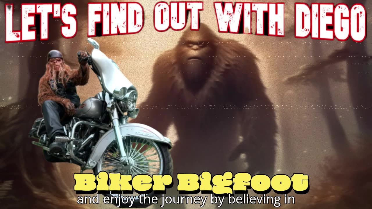 Coming Soon to Let’s Find Out with Diego: Ron Howes – Biker Bigfoot