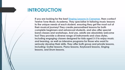 The best Drum Lessons in Carramar.