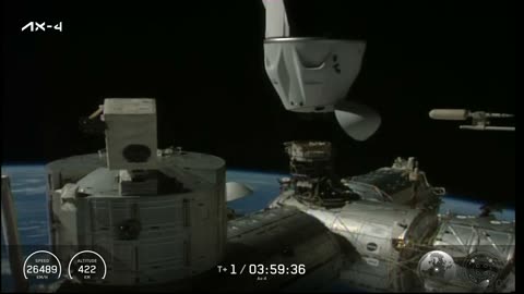 Dragon is go for final approach and docking with the @Space_Station Docking confirmed!