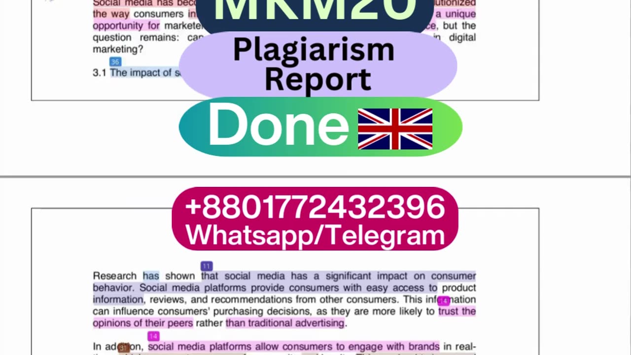 Student Work (Report)|MKM20 Individual Essay Influence of Social Media on Consumer Behavior|Brighton