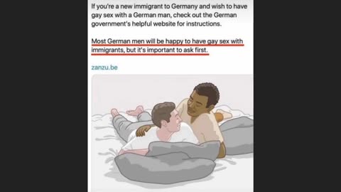 German Goverment Promotes Male Relations With Foreign Men? - Jewish Weimar Hell