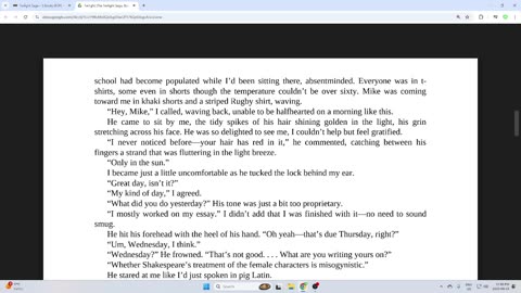 Twilight - Book 1 - chapter 7