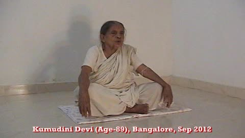 Kumudini Mishra (my mom) Exercise- (Sep 2012) Yogasana