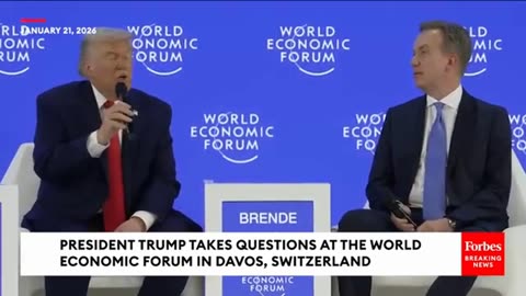 Trump Speaks At World Economic Forum 2026: Highlights, Q&A
