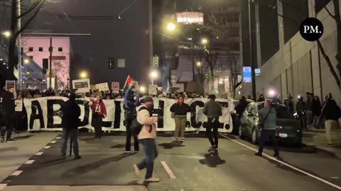 Anti-ICE march in Seattle after ICE-involved shooting in Minneapolis