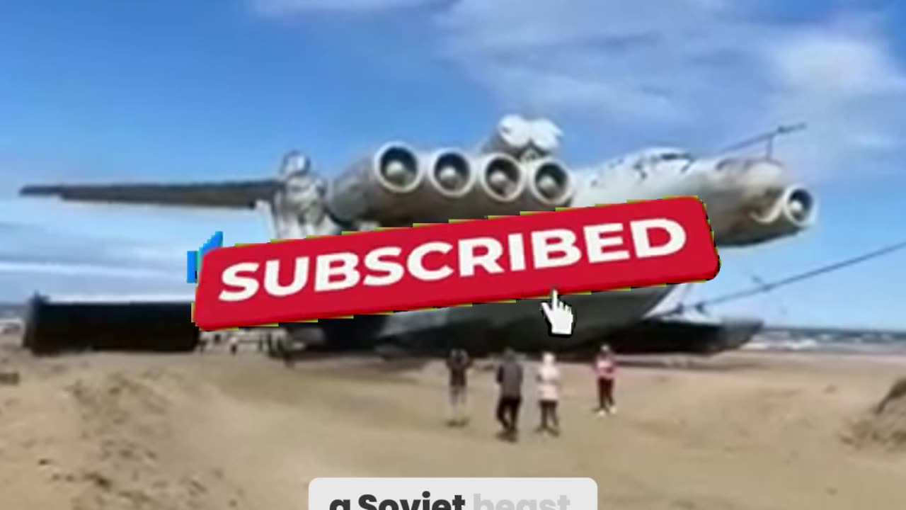 The Soviet Union's Secret Flying Monster: The Ekranoplan