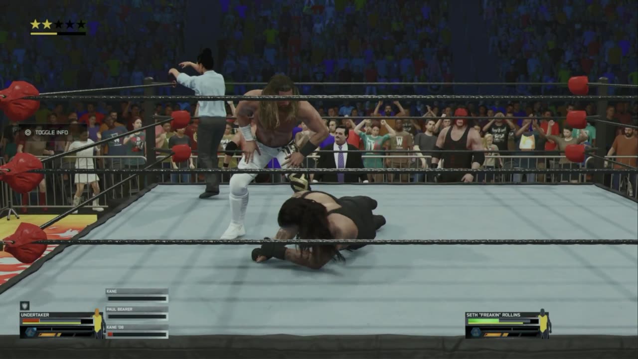 wwe 1 Undertaker VS Seth Rollins