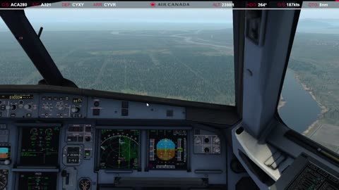 Landing in Vancouver (CYVR)