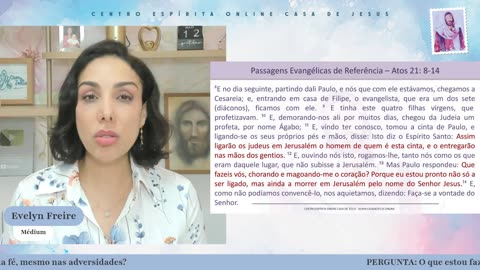 Nem prisão nem morte... | Aula 24 | Luz do Mundo com Evelyn Freire