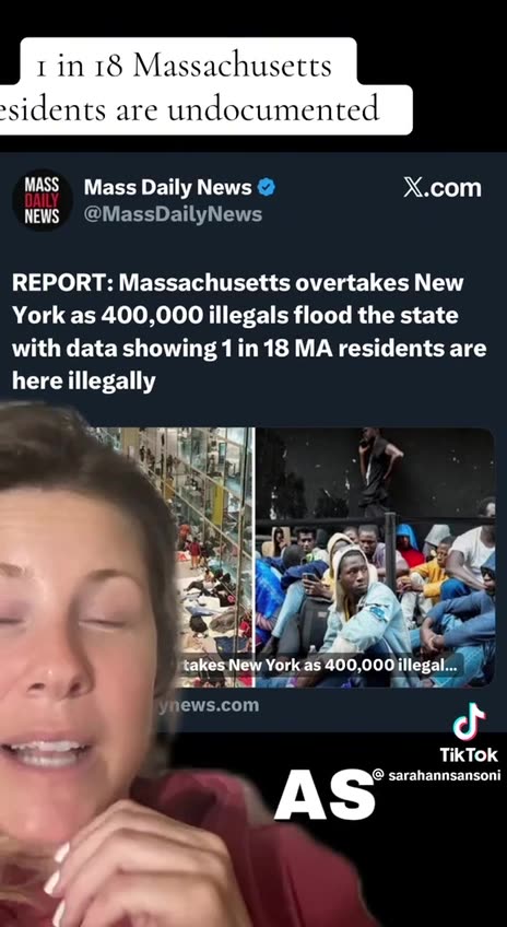1 in 18 people living in Massachusetts are illegals