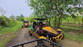 Victor & Mathilde Visit Bamboo Forest Bohol Island Philippines June 2025
