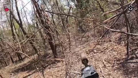 Intense Close-Quarters Firefight in the Forest