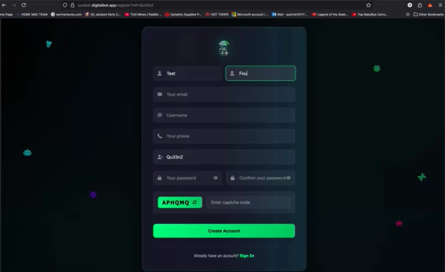 SUREBET (LIVE DEMO) HOW TO REGISTER ? - AI CRYPTO SPORT BETTING PROFITS - TOP TEAM ROB BUSER