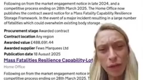 UK Prepares for Directed Energy Weapons & Mass Deaths!