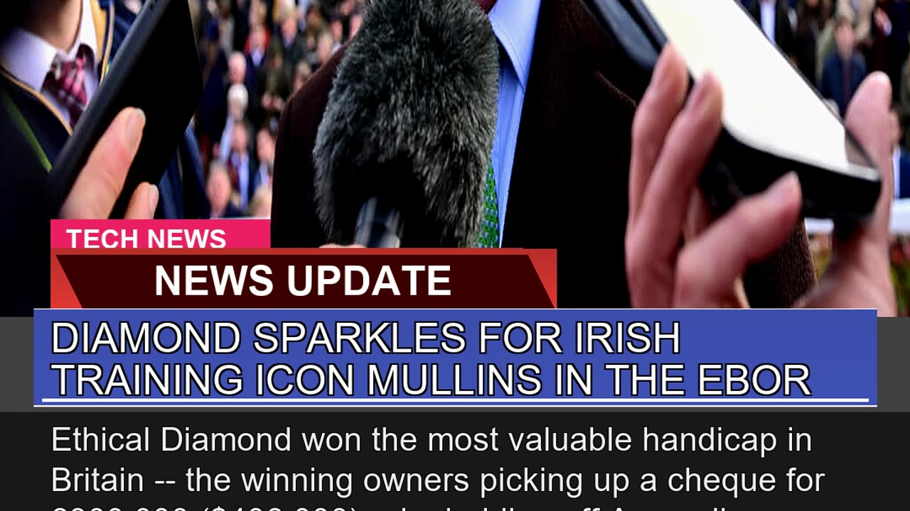 Diamond Sparkles for Irish Training Icon Mullins I