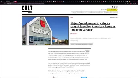 Canadian Stores Caught Labeling US Products as Made in Canada!