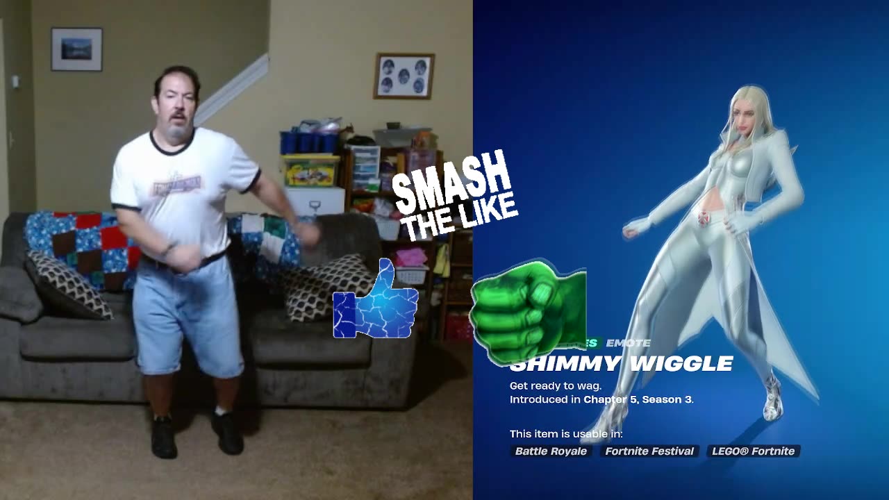 FFG Dance Fortnite Emotes Shimmy Wiggle