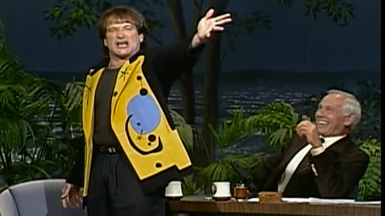 JOHNNY CARSON INTERVIEW ROBIN WILLIAMS Sep.19.1991
