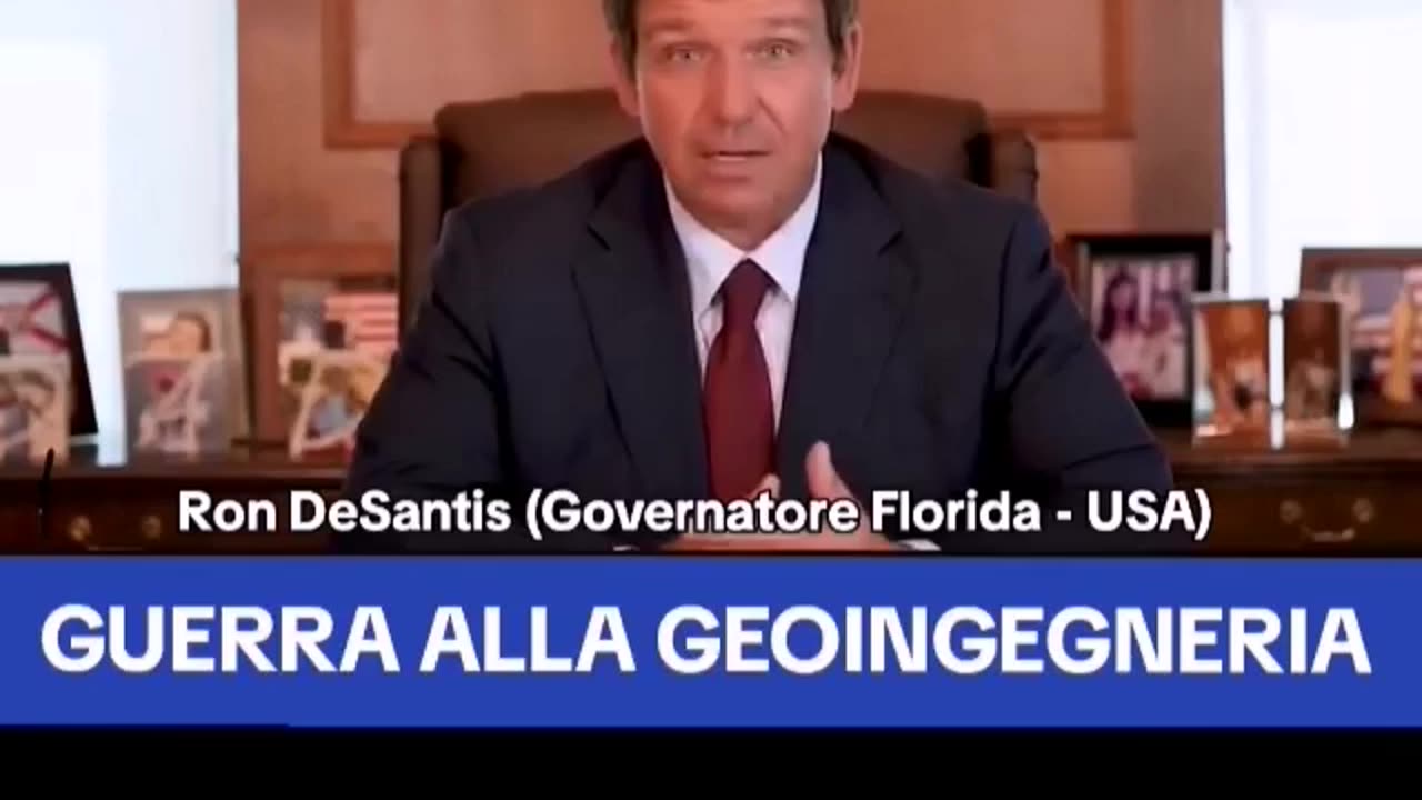 GEOINGEGNERIA - RON DESANTIS VUOLE VIETARLA PER LEGGE