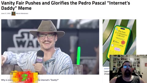 Vanity Fair Pushing The Pedro Pascal Meme DADDY