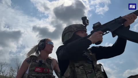 Practical Shooting Training with Service Men of the 51st Special Army