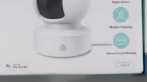 Kasa Smart Indoor Pan-Tilt Home Security Camera, 1080p HD Dog Camera