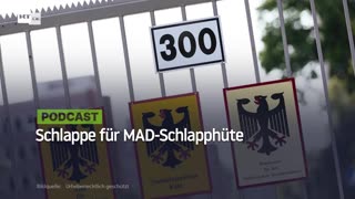 Schlappe für MAD-Schlapphüte