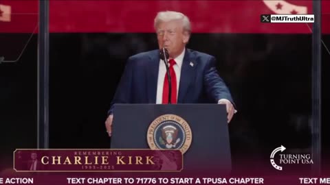 President Trump to the Kirk Family: