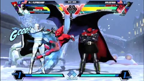 UMVC3 EVO 2016 Top 32 Filipino Champ vs Apology Man