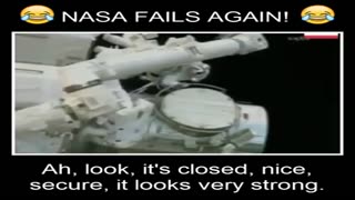 Bendy Hatch Door on the "ISS" (International Swim Station)