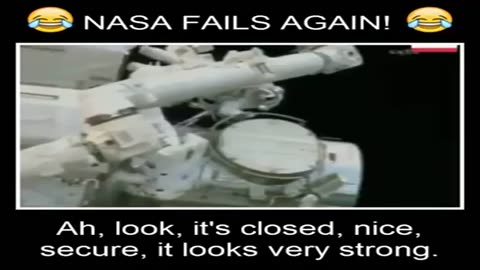 Bendy Hatch Door on the "ISS" (International Swim Station)