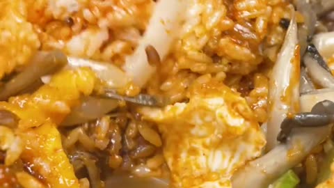 Kimchi Rice Hotpots Mukbang