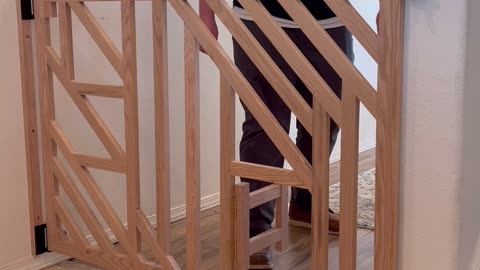 Spent Hours Making a Pet Gate and Our Cat Foils It in 2 Seconds