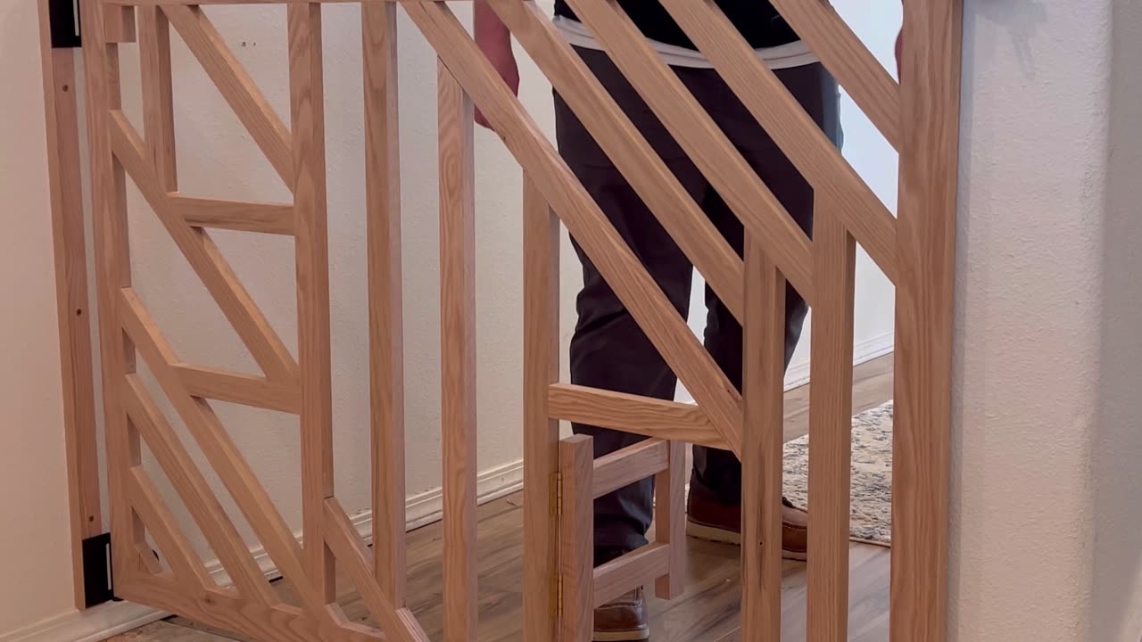 Spent Hours Making a Pet Gate and Our Cat Foils It in 2 Seconds
