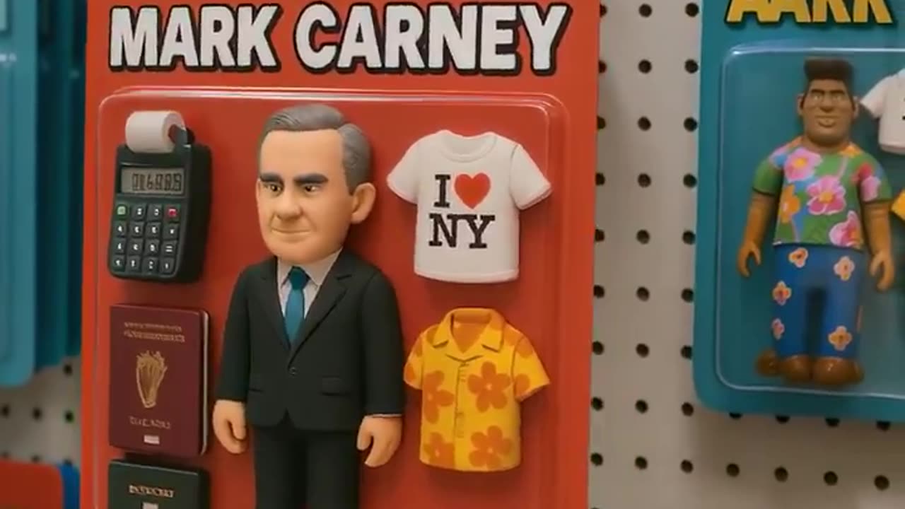 While the real Mark Carney is owned by China, his action figure is just made there. 😂