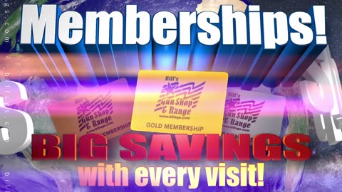Bill's Membersips!