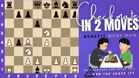 Can you checkmate in 2 moves? (P.5) (White to play)♟️