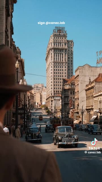 São Paulo 1930 recriada por IA