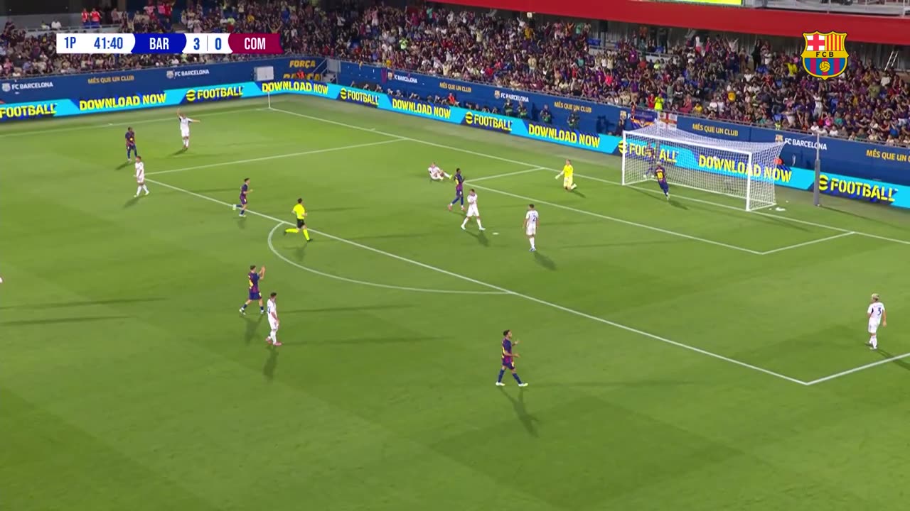 HIGHLIGHTS _ FC BARCELONA 5 vs 0 COMO 1907 _ JOAN GAMPER TROPHY 2025 💙❤️
