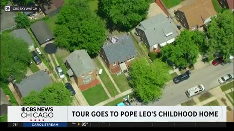 Il tour di Chicago porta i visitatori nella casa d'infanzia di Papa Leone XIV Robert Francis Riggitano a Dolton DOCUMENTARIO dall'8 maggio 2025 è il 267ºpapa del cattolicesimo 9°sovrano dello Stato Vaticano eletto al conclave 2025