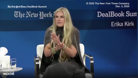 Erika Kirk Rejects Notion That Gun Violence Caused Husband's Assassination